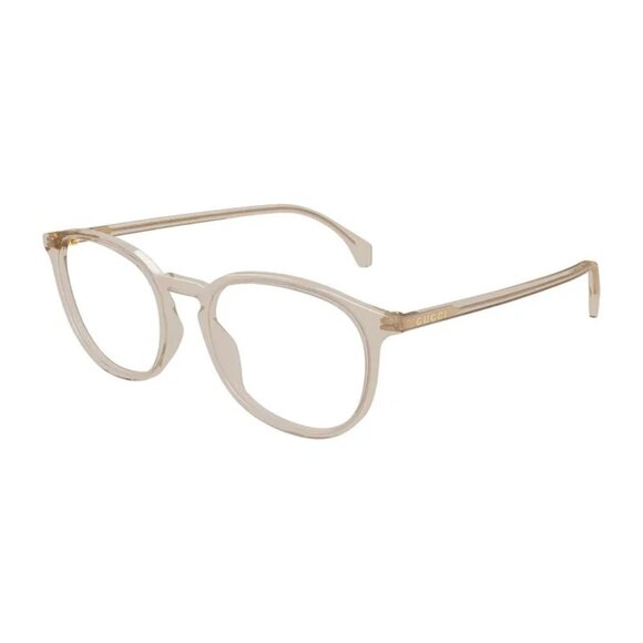 NEW GUCCI EYEGLASSES LIGHT BROWN MEN EYEWEAR GUCCI GG0551O 020 - Picture 1 of 4